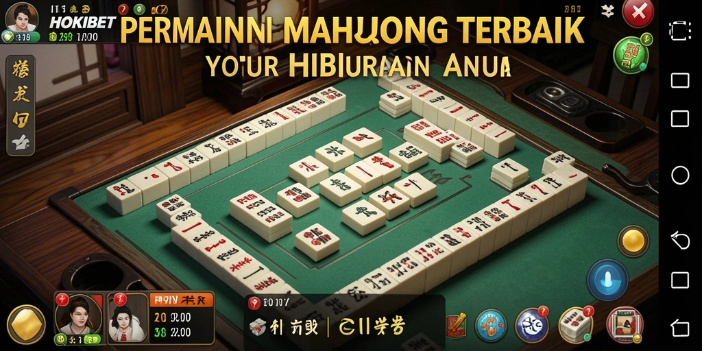Tampilan screenshot gameplay HOKIBET dengan suasana Mahjong yang menarik.