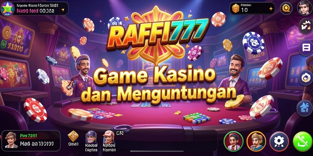 Tampilan gameplay seru dan menarik di RAFFI777.