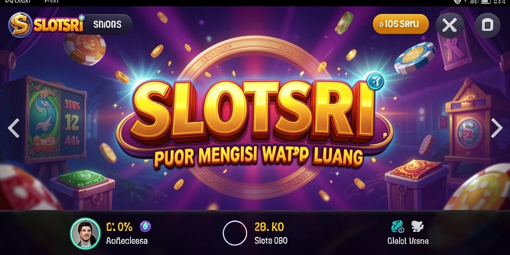 Gambaran menarik gameplay SLOTSRI yang menggembirakan.