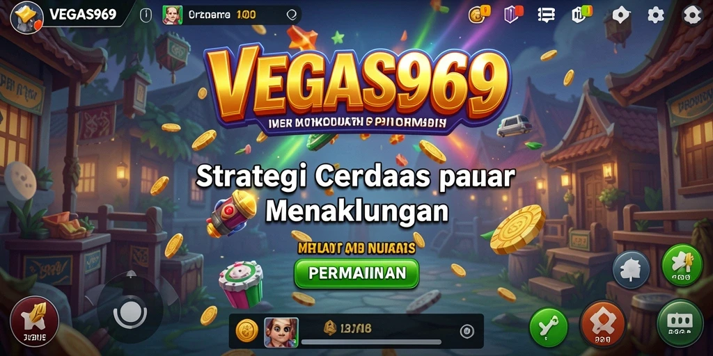 Screenshot dari gameplay VEGAS969 yang menampilkan taktik pertempuran.